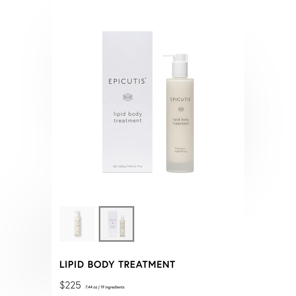 Epicutis Lipid Body Treatment